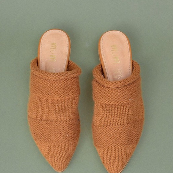 Brown Mules Slip Ons - Picture 2 of 3